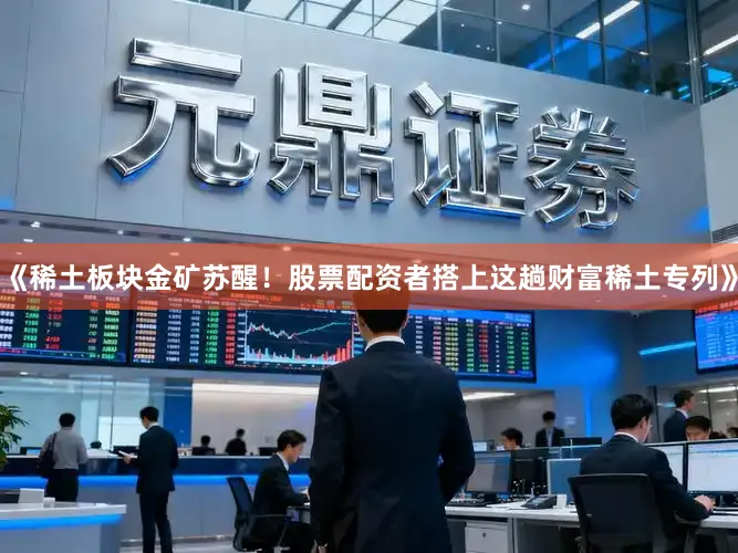 《稀土板块金矿苏醒！股票配资者搭上这趟财富稀土专列》