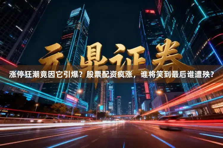 涨停狂潮竟因它引爆？股票配资疯涨，谁将笑到最后谁遭殃？