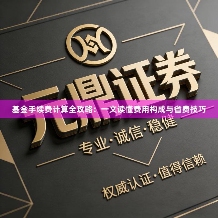 基金手续费计算全攻略：一文读懂费用构成与省费技巧