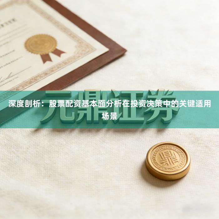 深度剖析：股票配资基本面分析在投资决策中的关键适用场景